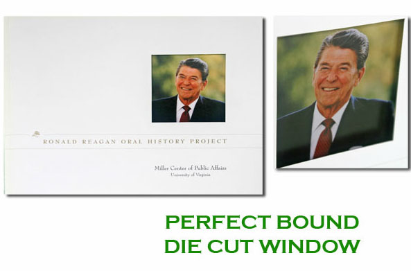 Perfect Bound Die CutWindow